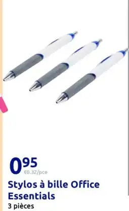 Action Stylos à bille office essentials offre