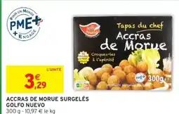 Intermarché ACCRAS DE MORUE SURGELÉS GOLFO NUEVO offre