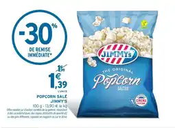 Intermarché POPCORN SALÉ JIMMY'S offre