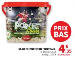 Super U SEAU DE POPCORN FOOTBALL offre