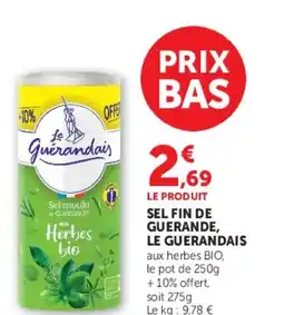 Super U SEL FIN DE GUERANDE offre