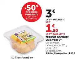 Super U FRAICHE DECOUPE VOIE VERTE offre