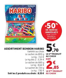 Super U Assortiment bonbon haribo offre