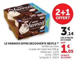 Super U Le viennois offre decouverte nestle offre