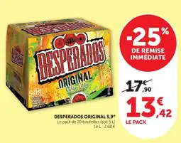 Super U Desperados original 5,9° offre