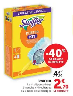 Super U Swiffer offre