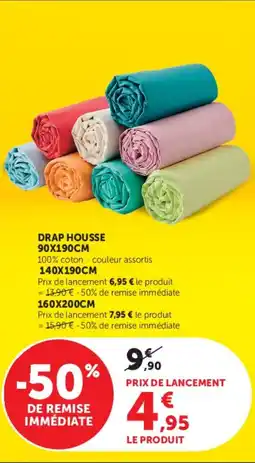 Super U Drap housse offre