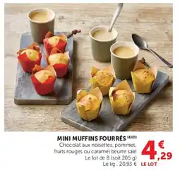 U Express Mini muffins fourrés offre