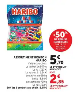 U Express Assortiment bonbon haribo offre