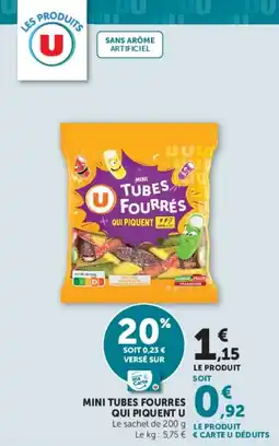 U Express Mini tubes fourres qui piquent u offre