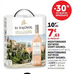 U Express Mediterranee igp rose saint-sagnol offre
