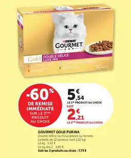 U Express Gourmet gold purina offre