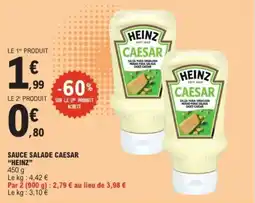 E.Leclerc Express Sauce salade caesar heinz offre