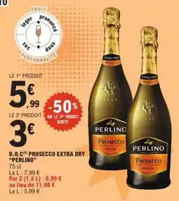 E.Leclerc Express D.o.c prosecco extra dry perlino offre