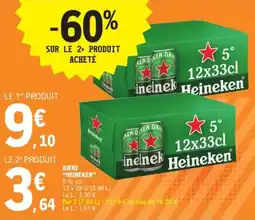 E.Leclerc Express Bière heineken offre