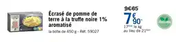 Picard Écrasé de pomme de terre à la truffe noire 1% aromatisé offre