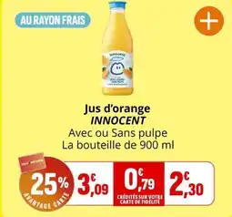 Coccimarket Jus d'orange innocent offre