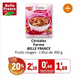 Coccimarket Céréales forme belle france offre
