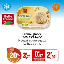 Coccimarket Crème glacée belle france offre