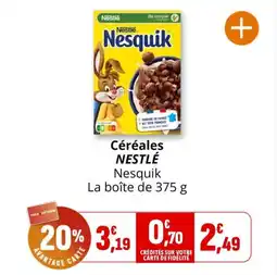 Coccimarket Céréales nestlé offre