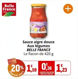 Coccimarket Sauce aigre douce aux légumes belle france offre