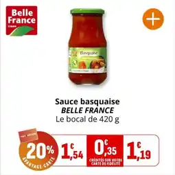 Coccimarket Sauce basquaise belle france offre