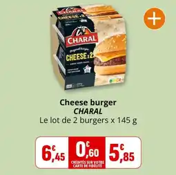 Coccimarket Cheese burger charal offre