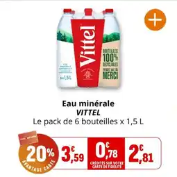 Coccimarket Eau minérale vittel offre