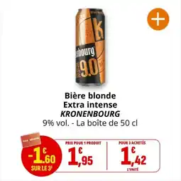 Coccimarket Bière blonde extra intense kronenbourg offre