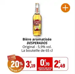 Coccimarket Bière aromatisée desperados offre