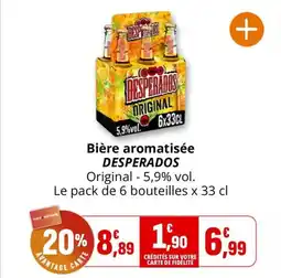Coccimarket Bière aromatisée desperados offre