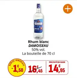 Coccimarket Rhum blanc damoiseau offre