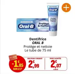 Coccimarket Dentifrice oral b offre