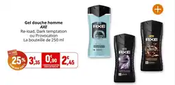 Coccimarket Gel douche homme axe offre