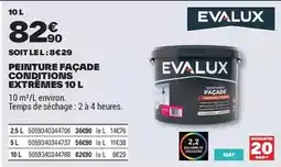 Brico Dépôt Peinture faciae conditions extremies offre