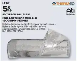 Brico Dépôt Facile - isolant minice mur alu offre