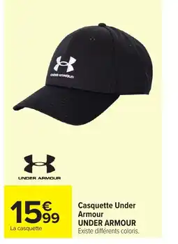 Carrefour UNDER ARMOUR Casquette offre