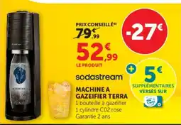 Hyper U MACHINE A GAZEIFIER TERRA offre