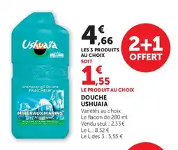 Hyper U DOUCHE USHUAIA offre