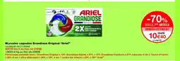 Monoprix ARIEL Lessive capsules Grandiose Original offre