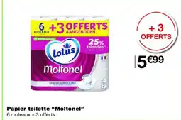 Monoprix MOLTONEL Papier toilette offre