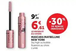 Hyper U MASCARA MAYBELLINE NEW YORK offre