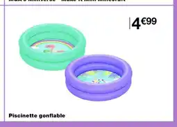 Monoprix Piscinette gonflable offre