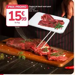 Promocash Onglet de bœuf semi-paré offre