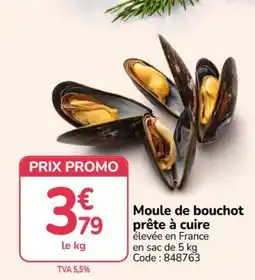 Promocash Moule de bouchot prête à cuire offre