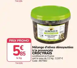 Promocash CROC'FRAIS Mélange d'olives dénoyautées à la provençale offre