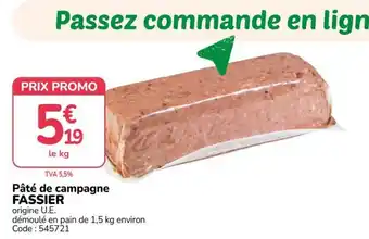 FASSIER Pâté de campagne