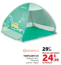 Hyper U TENTE ANTI UV offre