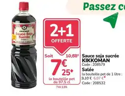Promocash KIKKOMAN Sauce soja sucrée offre
