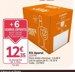 Promocash Kit Aperol offre